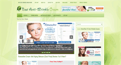 Desktop Screenshot of anti-wrinkle-cream.com